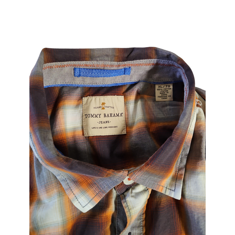 Tommy Bahama Island Crafted Long Sleeve Plaid - Picture 3 of 7